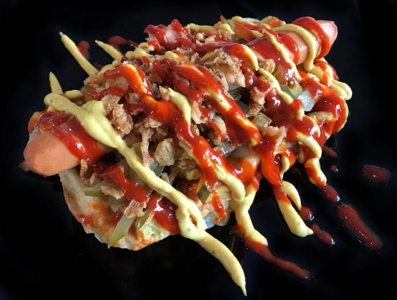 Hot Dog Waffel
