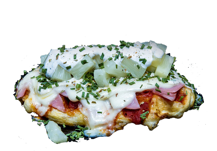 Pizza-Waffel