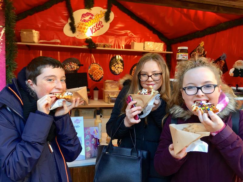 Waffel-Kiss-Weihnachtsmarkt