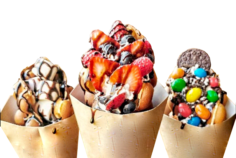 Bubble Waffel